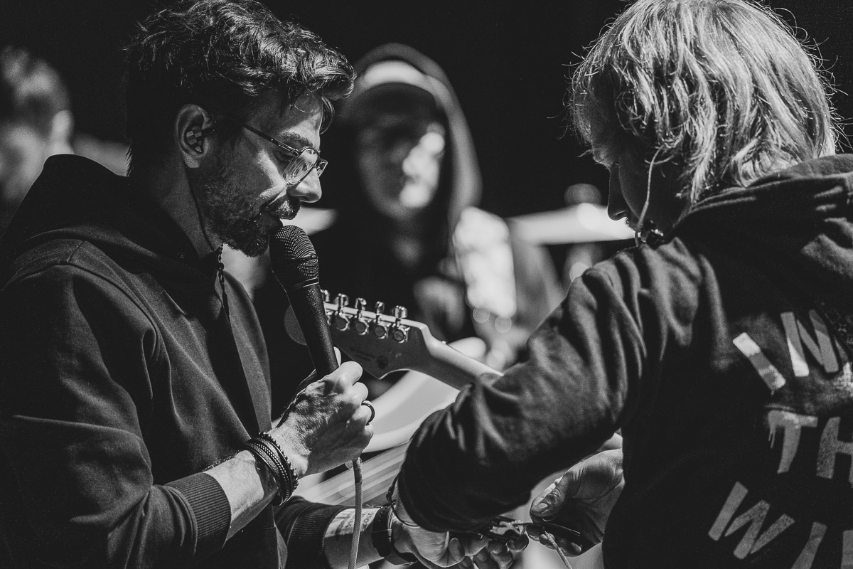 Soundcheck Happysad i GSE Tension